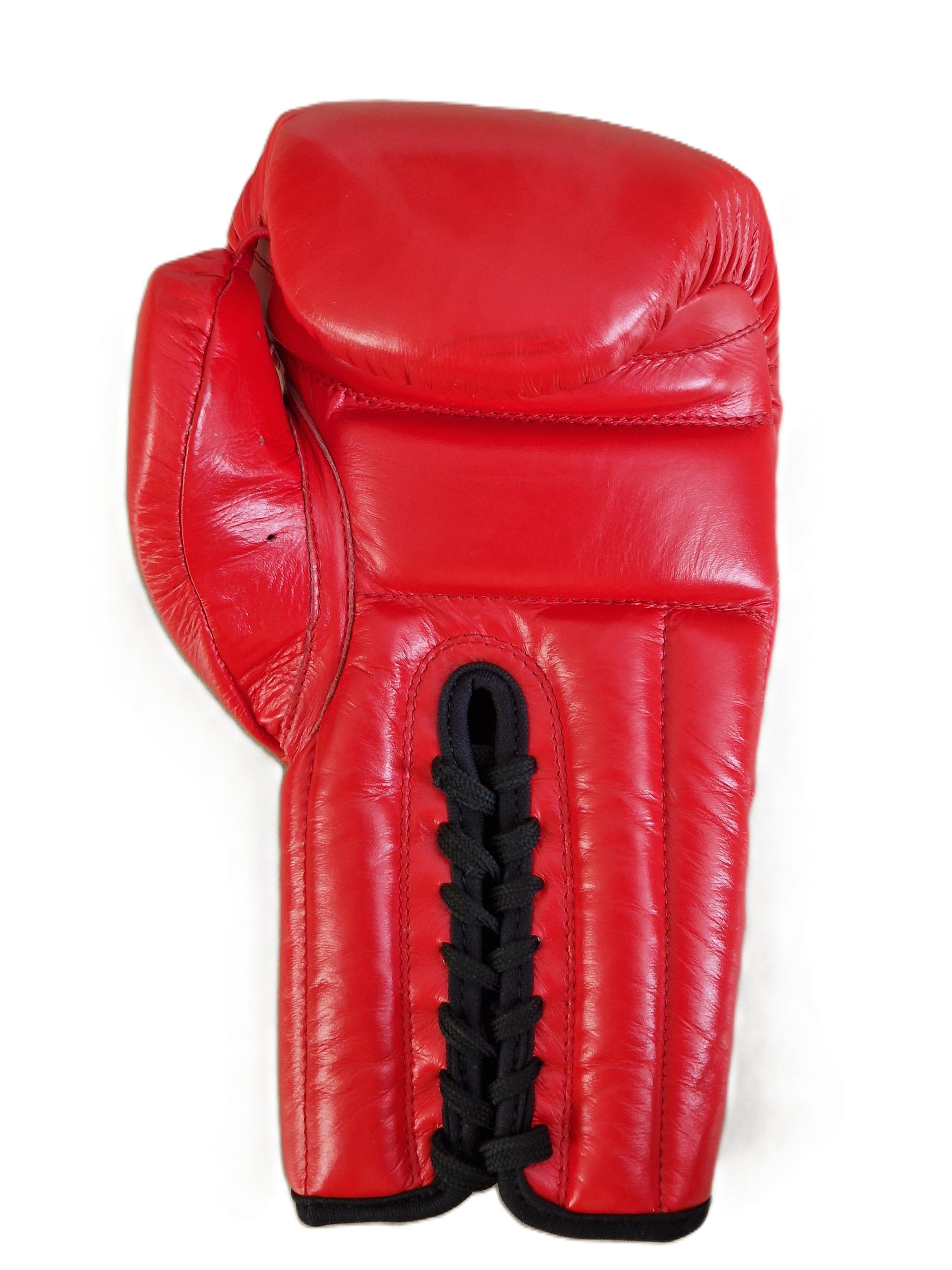 Gants SUPREMATY Cuir Rouge - Paume