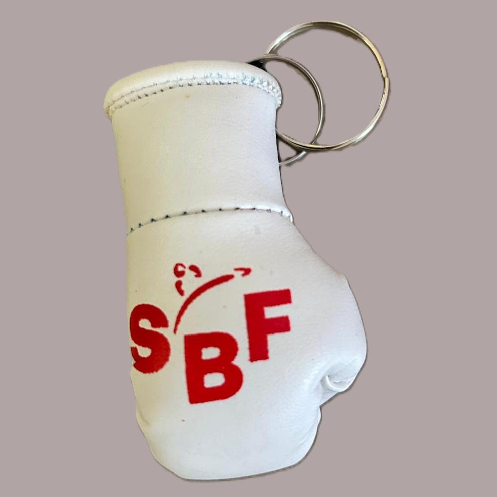 Porte-Clef Gant SBF Blanc