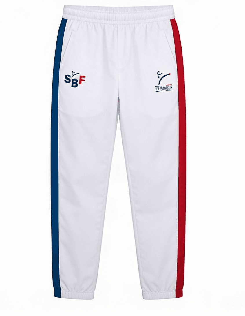 Pantalon Coupe-Vent Savate Blanc