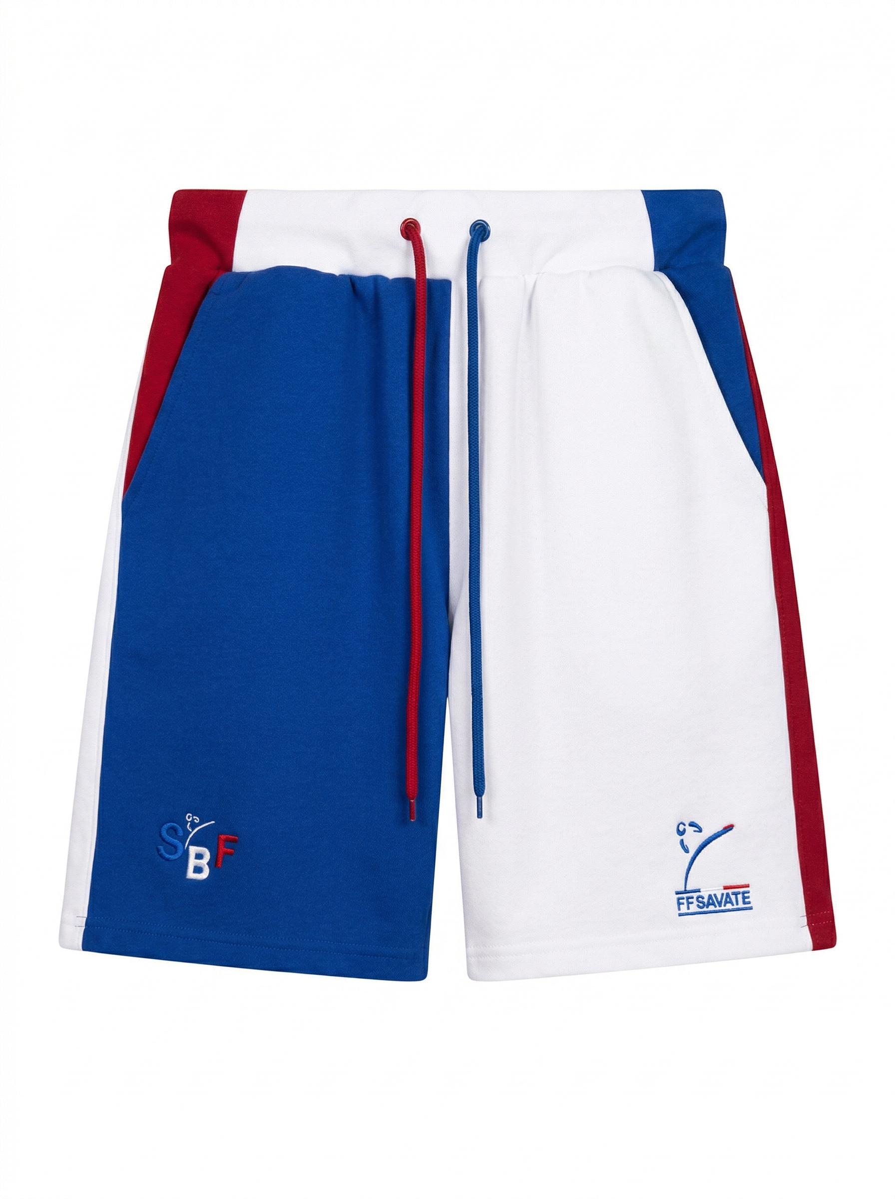 Short Long Savate Blanc — Devant