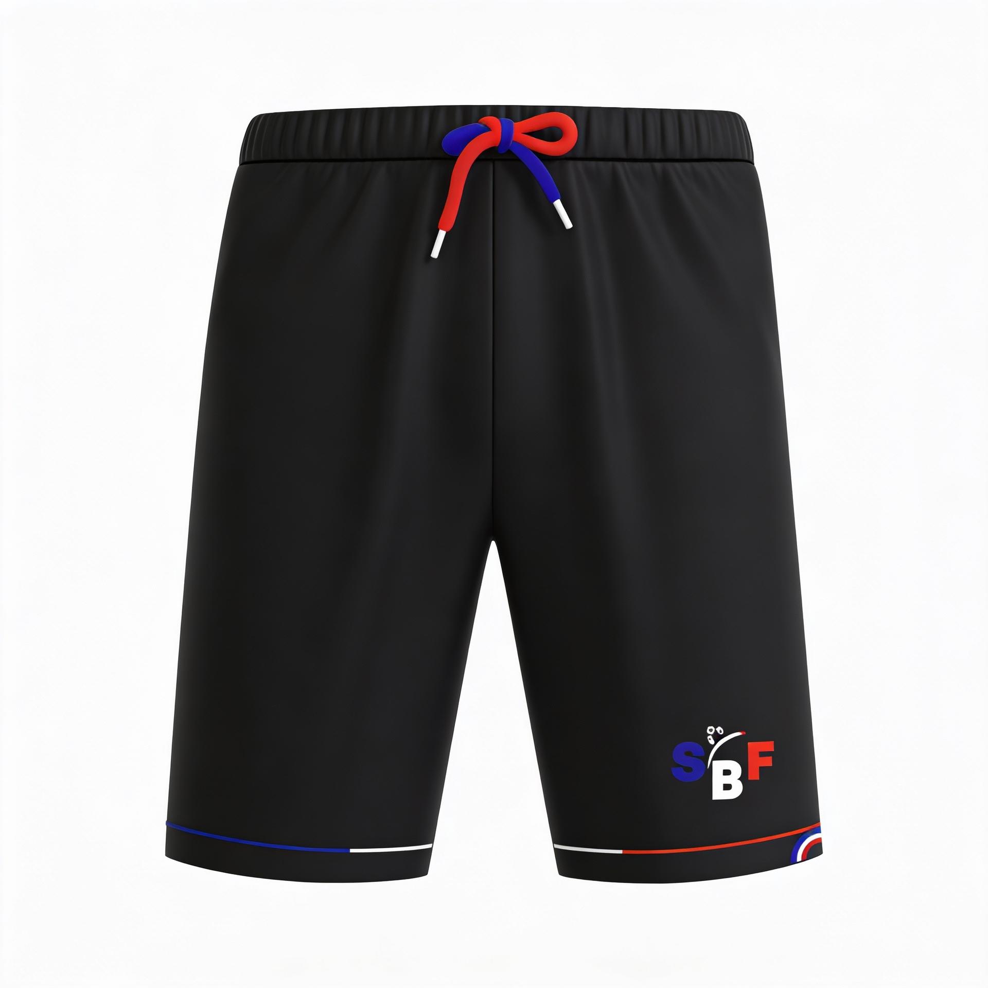Short Long SBF Noir - Vue 4