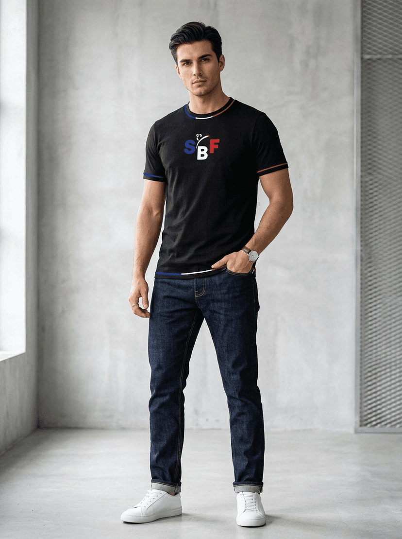 T-Shirt SBF Noir