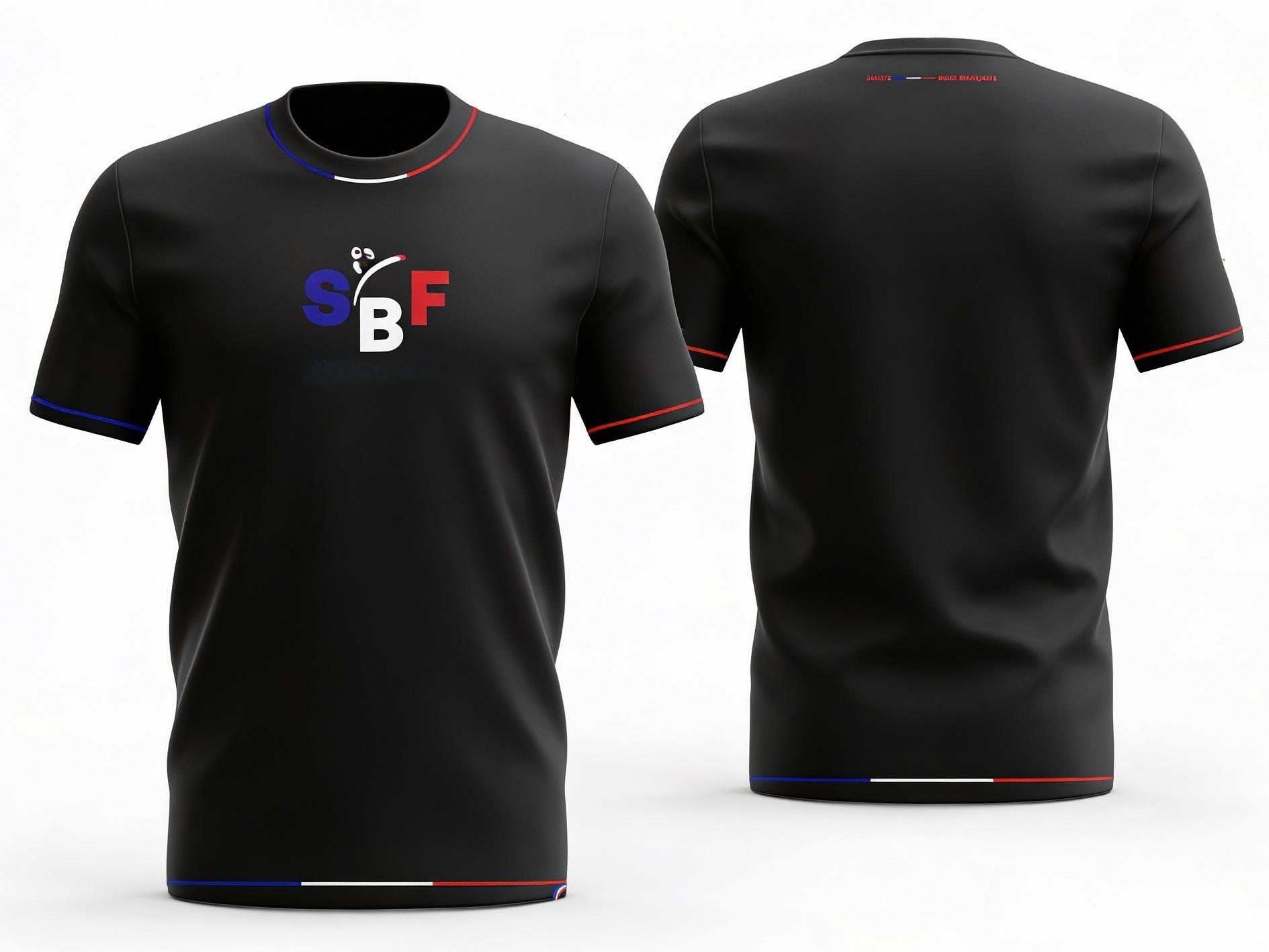 T-Shirt Simple SBF Noir