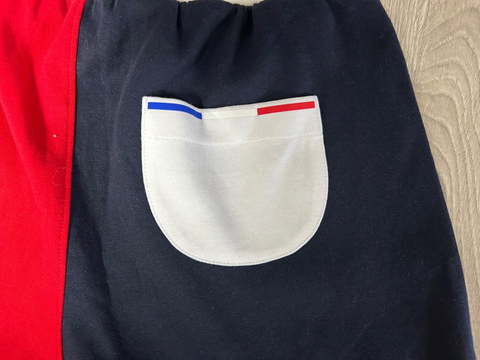Short Long Bleu - Poche arrière