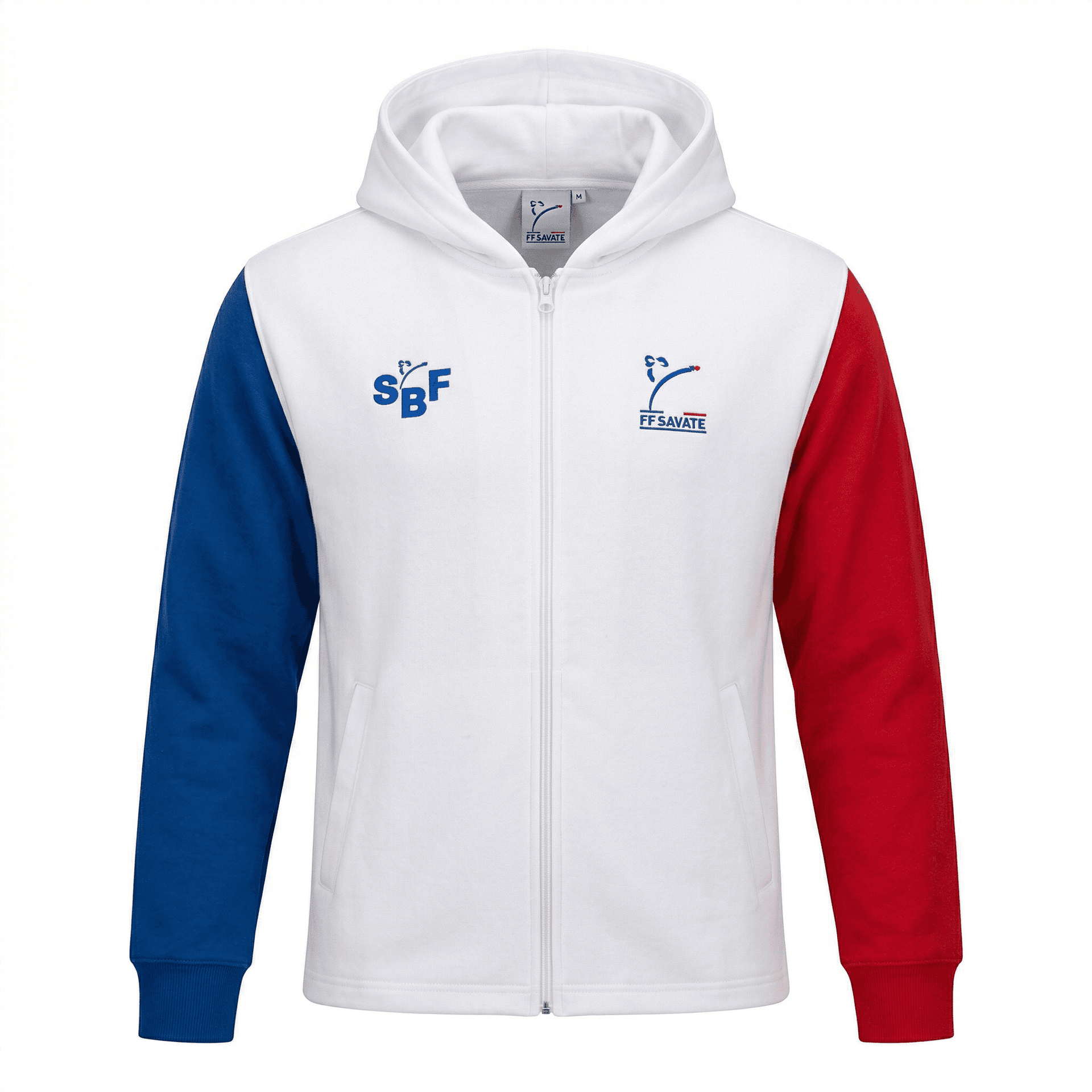 Sweat à Capuche Savate Blanc