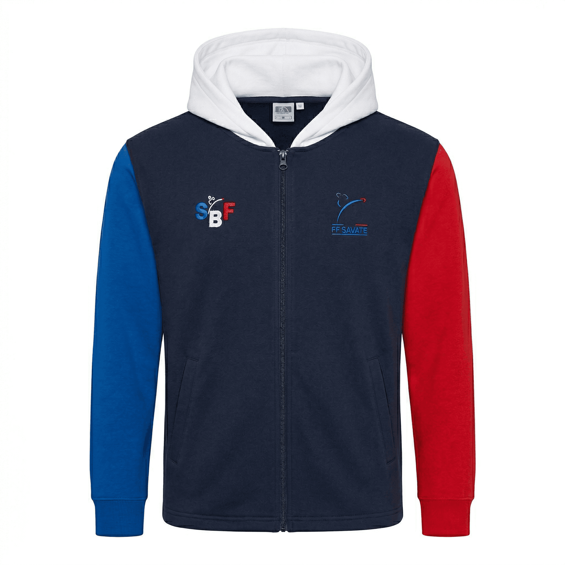 Sweat à Capuche Savate Bleu