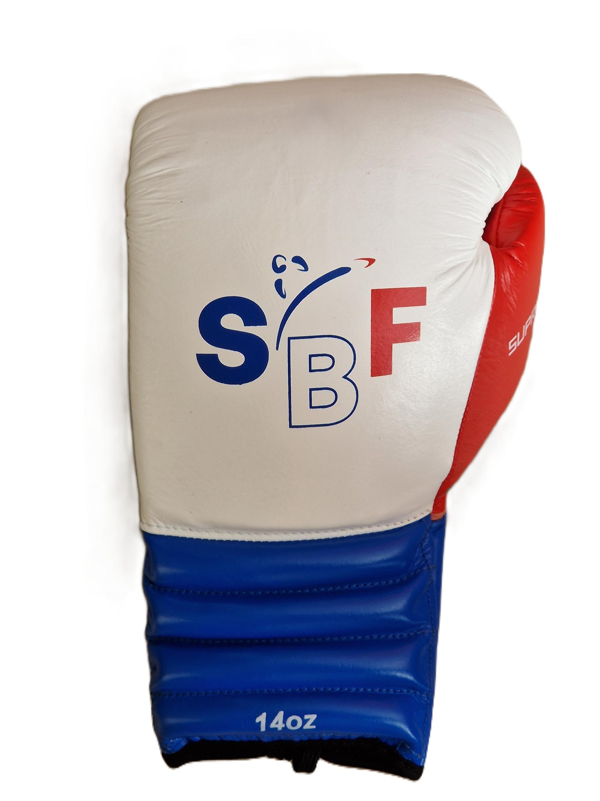 Gants SUPREMATY Cuir Tricolore - Dos
