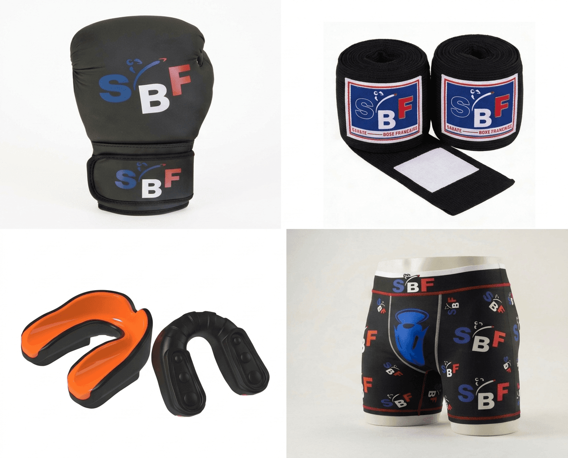Kit Boxe Initiation Homme — 4 articles
