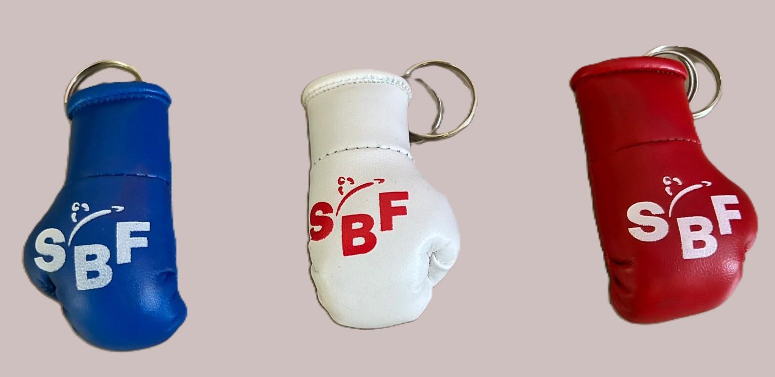 Porte-Clef Gant SBF — Tricolore Bleu Blanc Rouge
